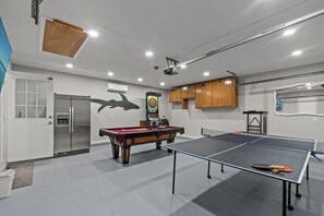 Games room - Sandollar Sea Haven ~ Tropical Retreat with Pool, Hot Tub & Fire pit (Panama City Beach)