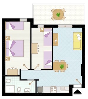 مخطط تصميم الطابق