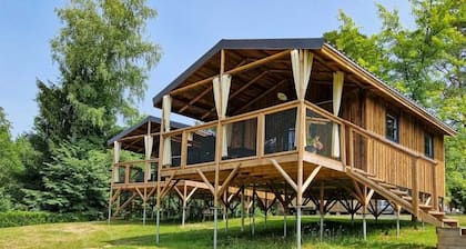Cabane 3 étoiles - Piscine - eeiiff