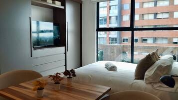 Senior Apartment (SE02I) | 1 bedroom, premium bedding, down duvets, individually decorated