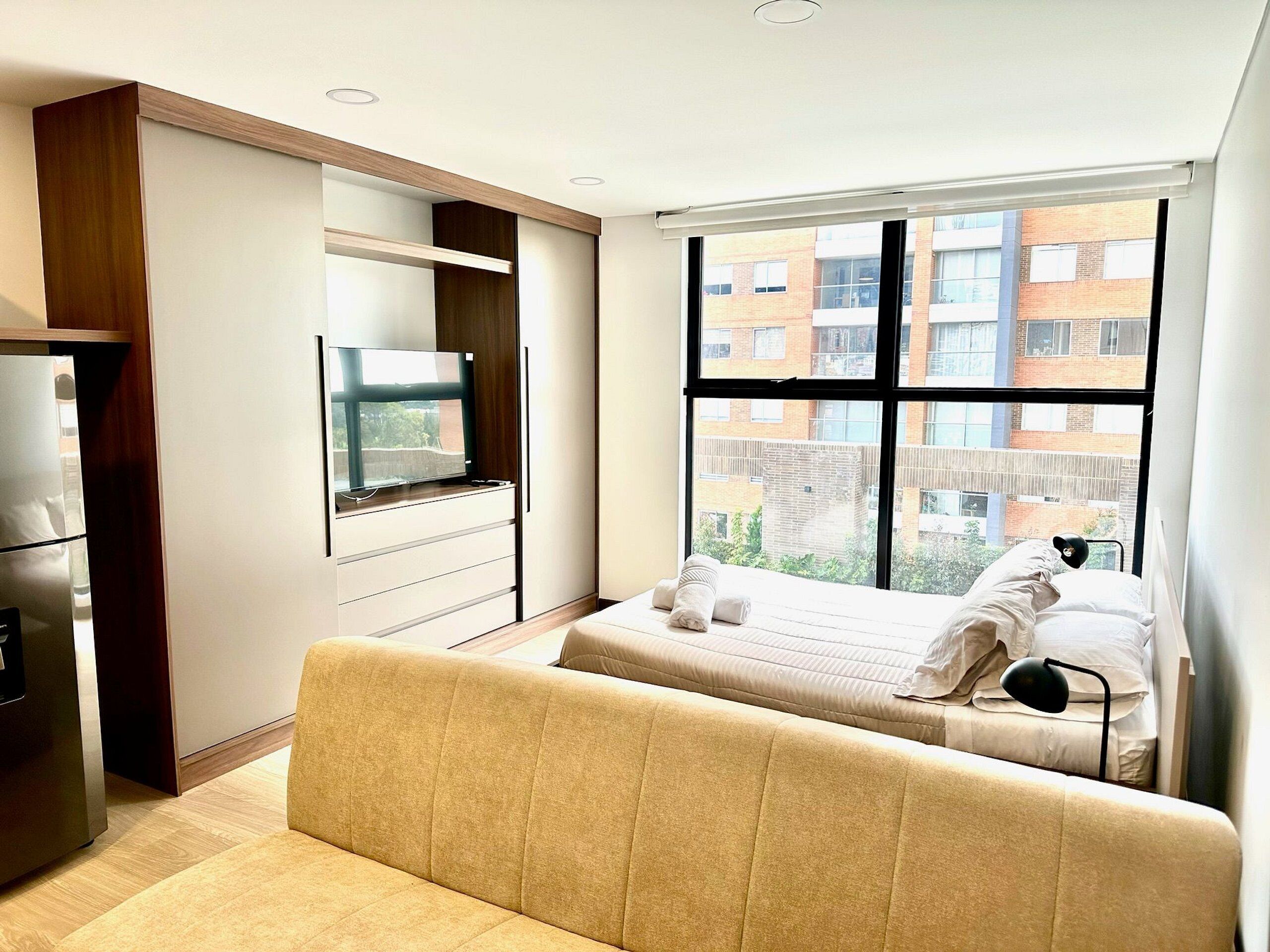 Apartment (EE06I) | 1 bedroom, premium bedding, down comforters, individually decorated