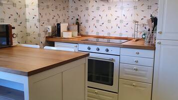 KĂŒhlschrank, Mikrowelle, Ofen, Herdplatte