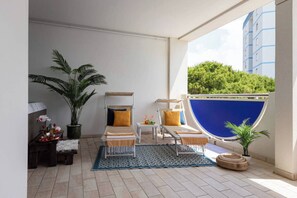 Terrace/patio - Exclusive penthouse with jacuzzi and sea views (Bibione)