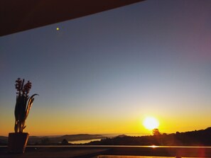 Vue depuis l’hébergement