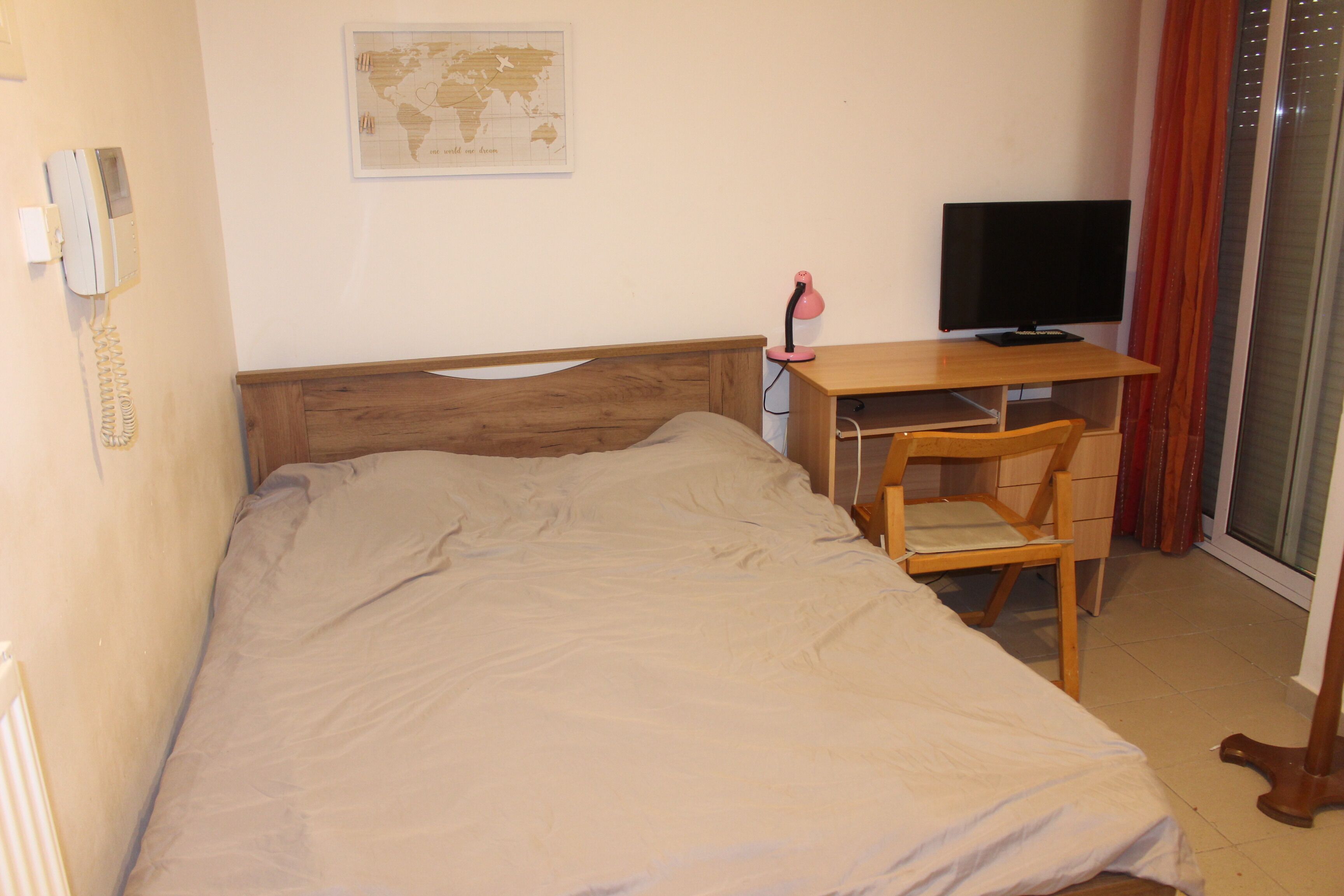 Apartment | 1 Schlafzimmer, Bügeleisen/Bügelbrett, kostenloses WLAN, Bettwäsche