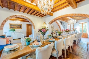 Dining - Fonte Di Pierdo - Eleven Bedroom Villa, Sleeps 22 (Castelfranco di sotto)