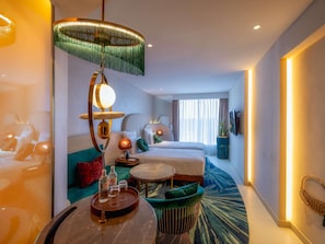 1 slaapkamer, hypoallergeen beddengoed, een minibar