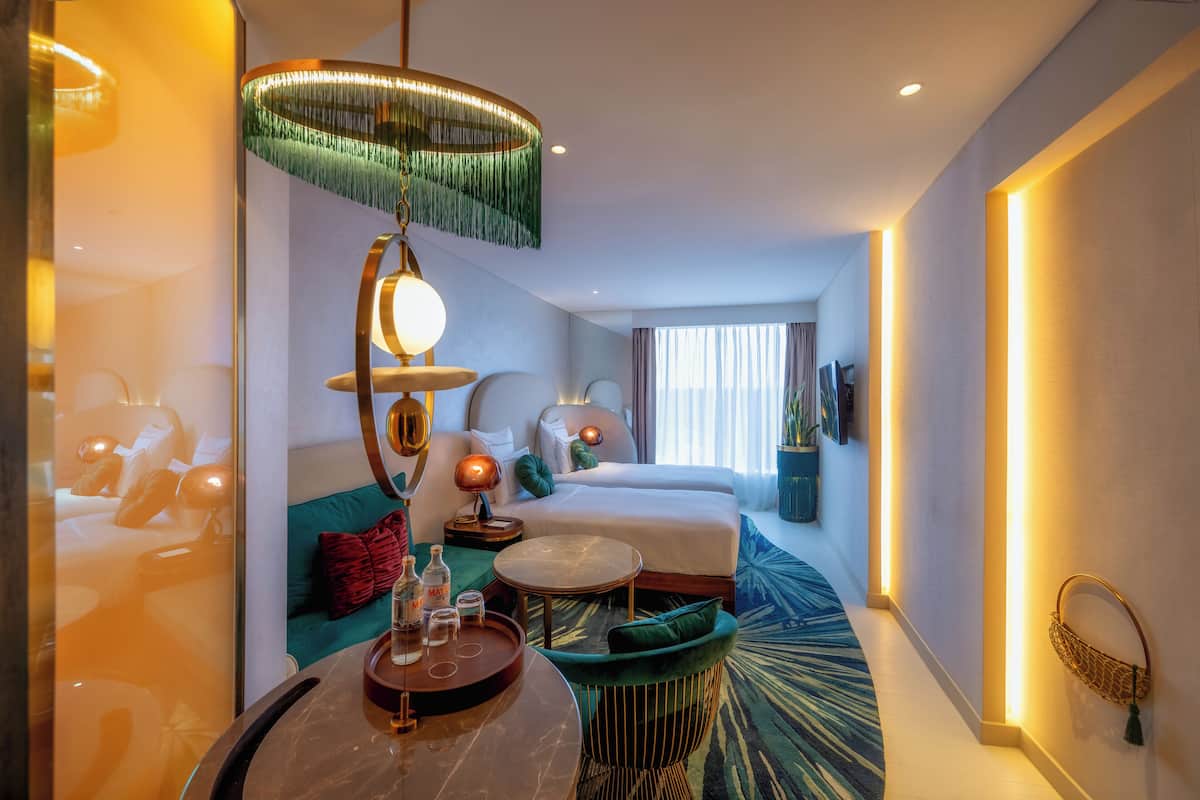 Superior-rum - 2 enkelsÀngar | 1 sovrum, allergitestade sÀngklÀder och minibar