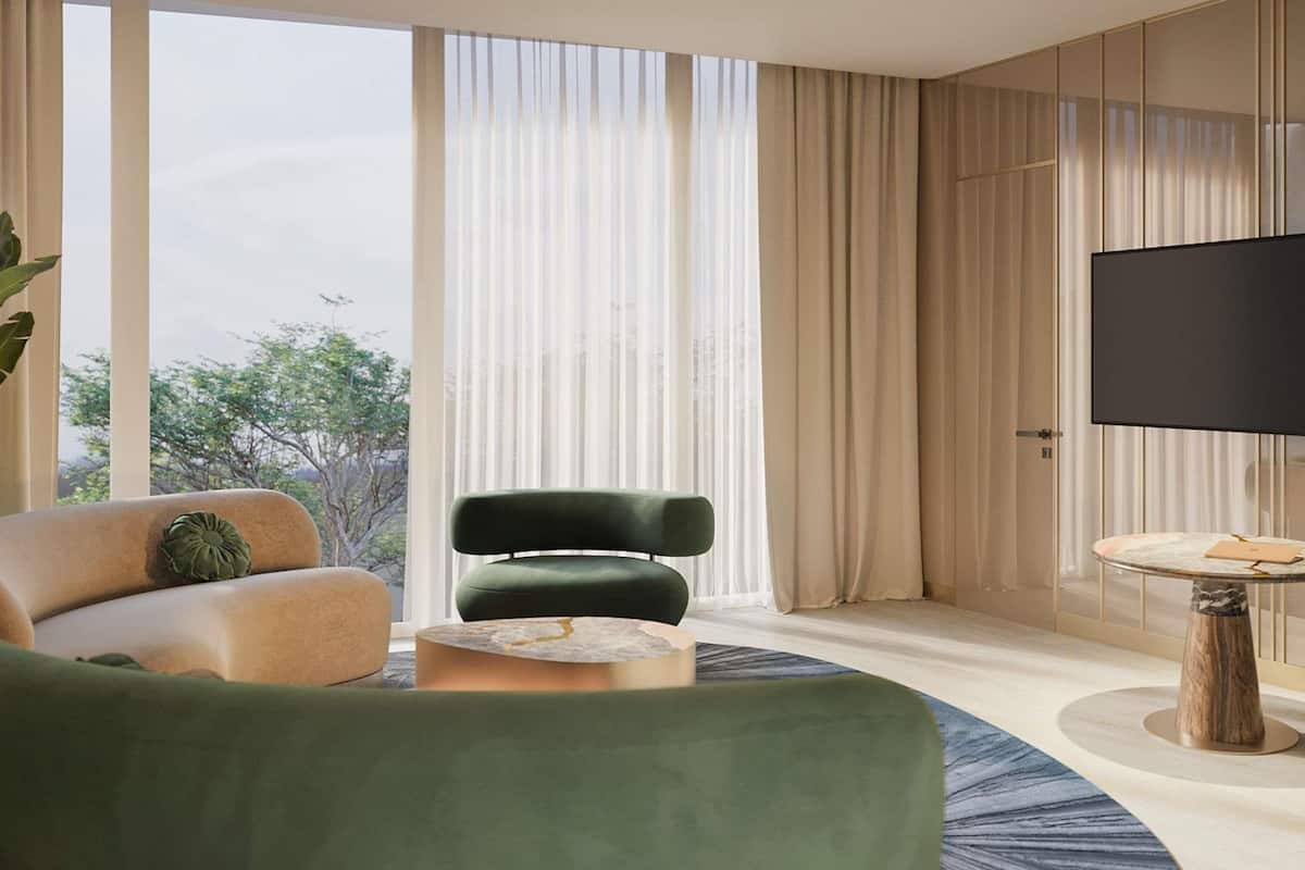 Suite junior, 1 cama de matrimonio grande (Karura Forest View) | 1 dormitorio, ropa de cama hipoalergénica, minibar y caja fuerte