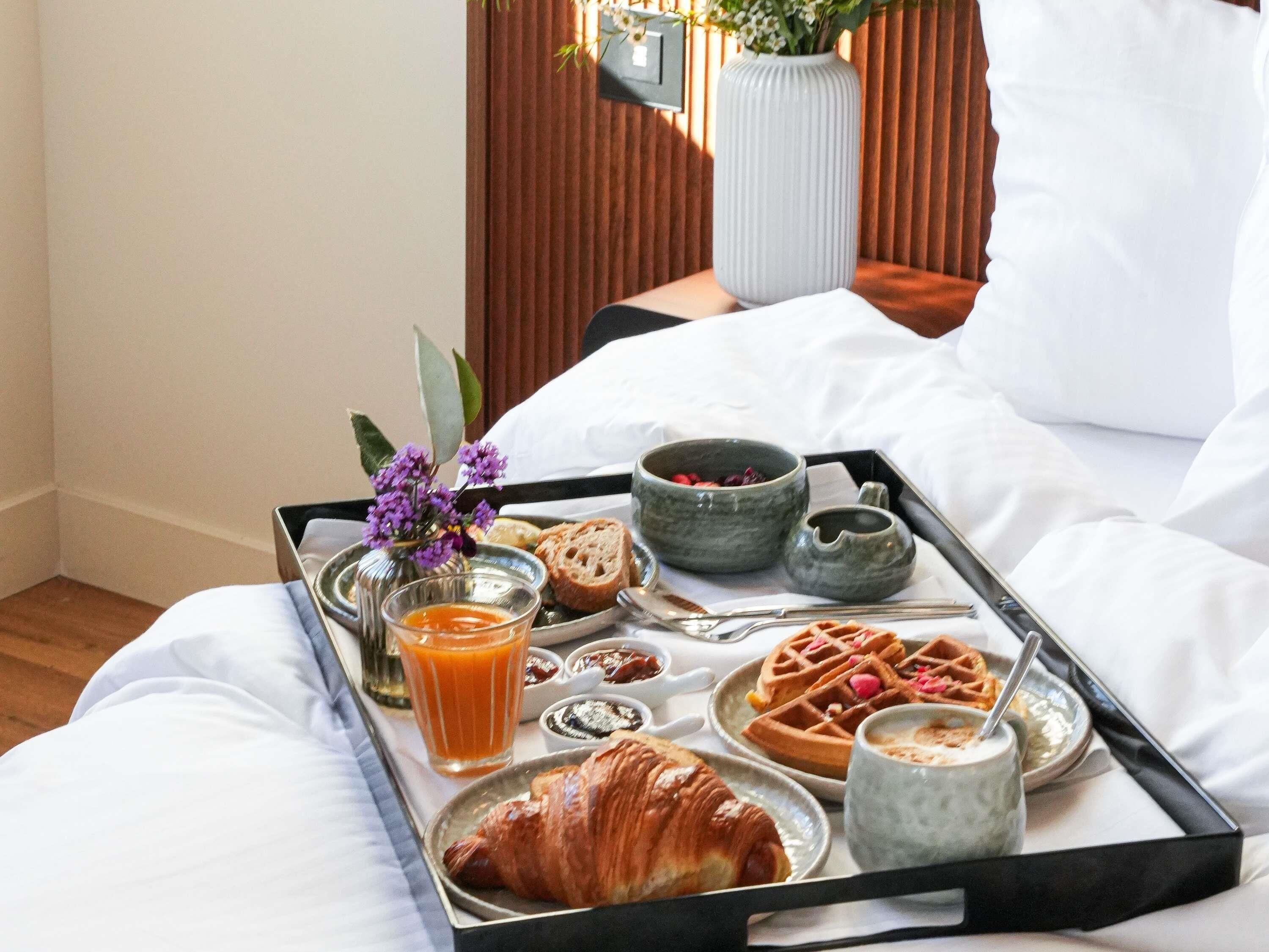 Morgenmadsbuffet hver dag mod et gebyr