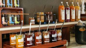 Daily buffet breakfast (EUR 24 per person)