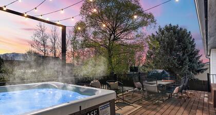 Hot tub!Mountain View! 20 min to Salt Lake! Ski resorts 🎿
