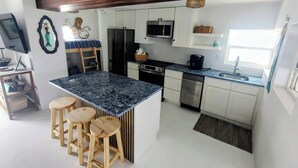 Private kitchen - Manasota Key Beach Cottage Just Thirty Steps from the Beach (Englewood)
