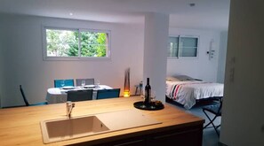 1 soveværelse, strygejern/strygebræt, gratis Wi-Fi, sengetøj