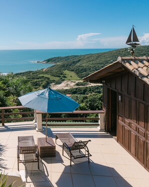 Chalé lua de mel | Terraço/pátio