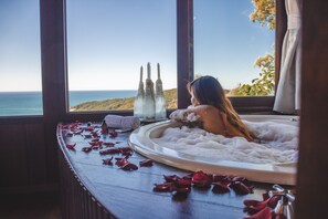 Chalet panorámico | Tina de hidromasaje privada