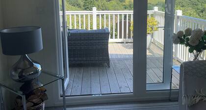 Private Chalet in New Quay With Stunning Views