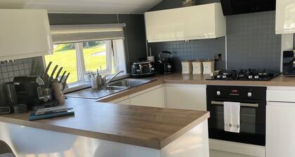 Private Chalet in New Quay With Stunning Views