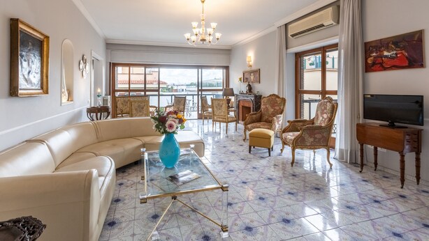 Living area - A Casa di Driade -apartment (Rome)