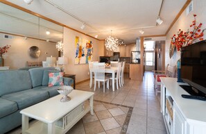 TV, DVD player - Beautiful Ocean View 2 Bedroom Condo (Ocean City)