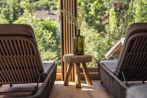 Sauna, hot tub, steam room