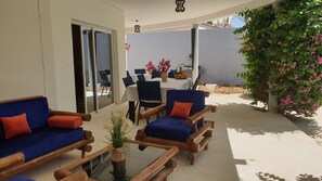 Family Villa | Terrace/patio - Amour Sénégal (Ngaparou)