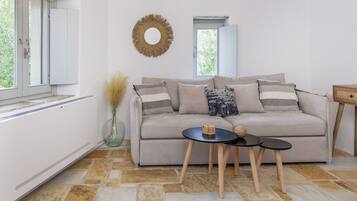 Apartemen Deluks | Area keluarga | TV layar datar