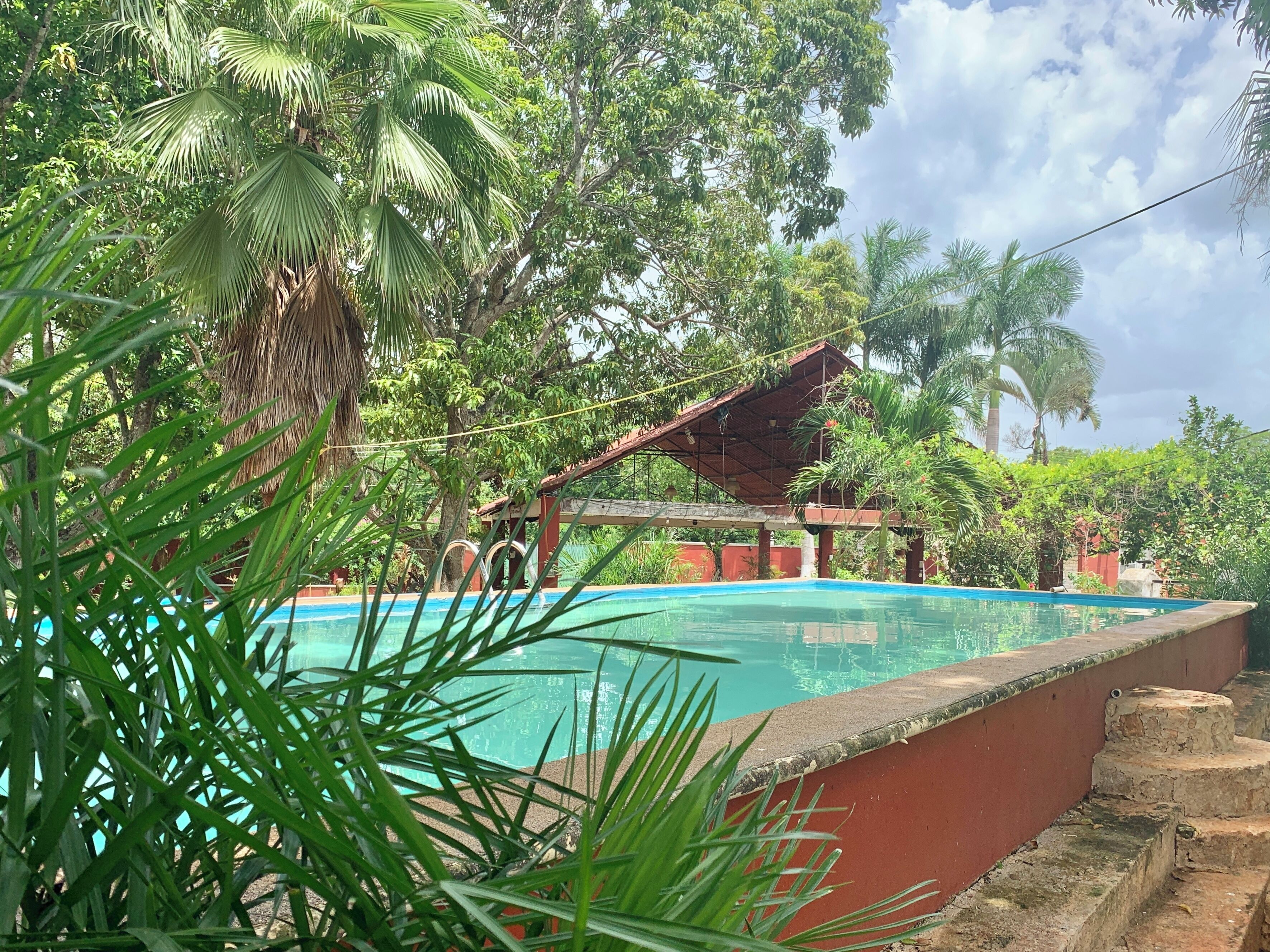 Alberca al aire libre 