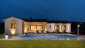 Exterior - Villa Animo - New holiday home for 8 people with a private pool near Labin. (Labin)