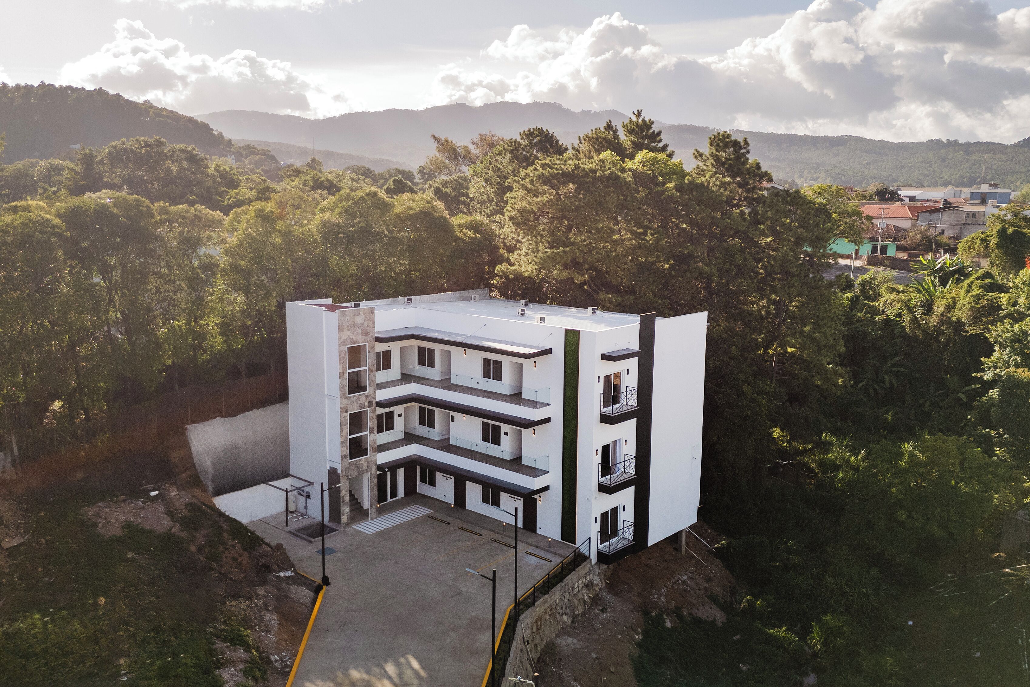 Fachada del alojamiento