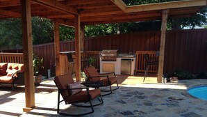 Terrace/patio - Ideal for long stays Rental 30 days. 9 min. from DFW airport
2BR, with office. (Grapevine)