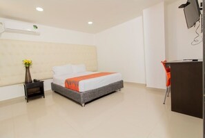 1 bedroom, WiFi, bed sheets - Habitacion Deluxe Doble Cerca Al Malecón Turístico Río Magdalena Barranquilla (Barranquilla)