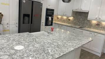 Fridge, oven, toaster