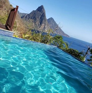 Outdoor pool - Moringa Villa- Studio 2 Middle Level (Mamin)
