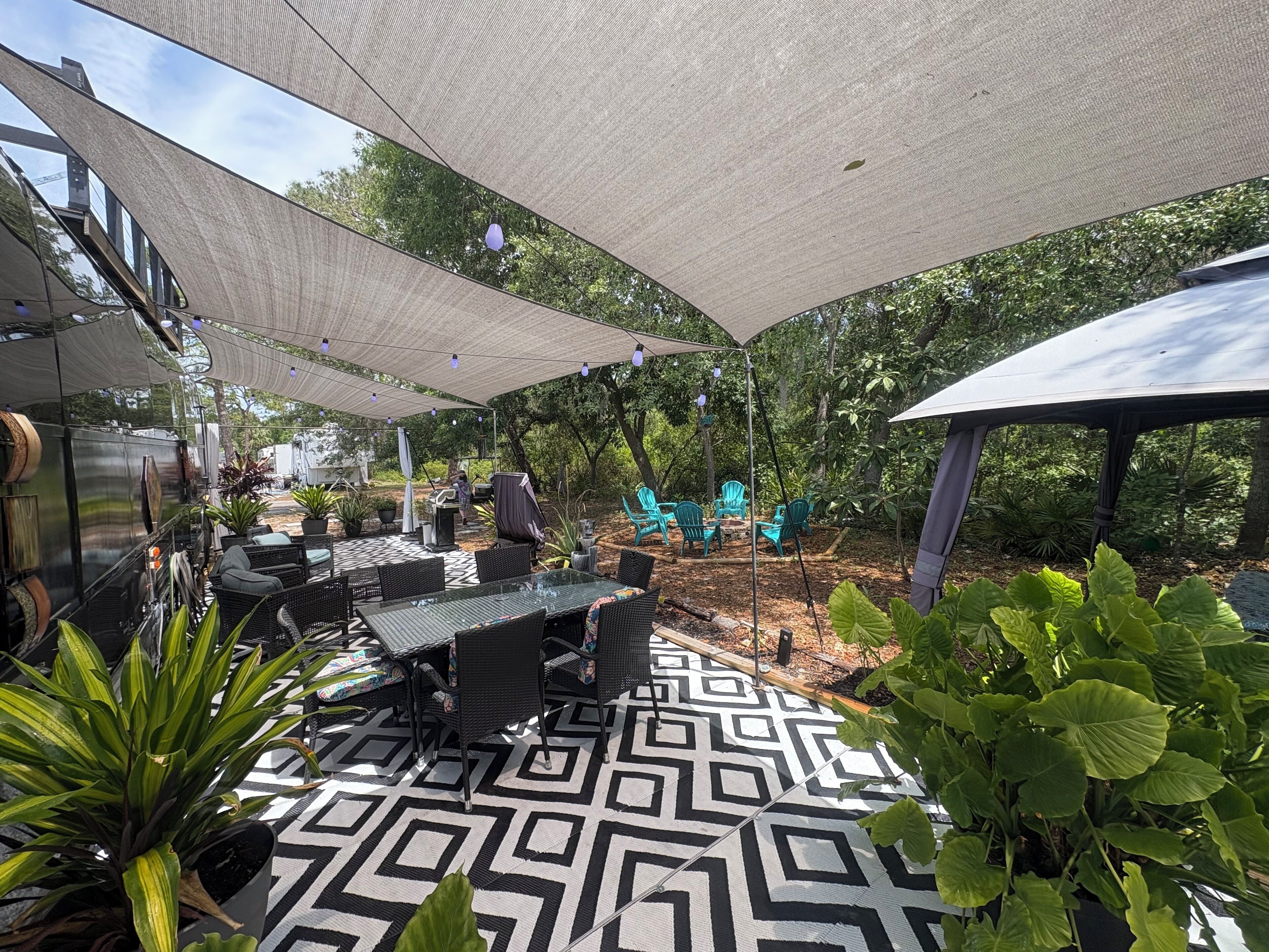 Udendørs spisemuligheder