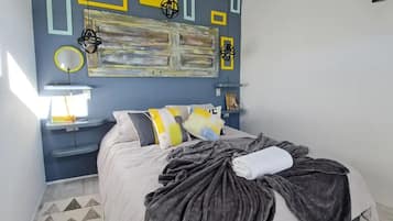 1 habitación, wifi y ropa de cama
