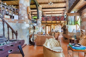 30-inch flat-screen TV with digital channels, TV