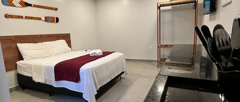 1 habitación, internet y ropa de cama