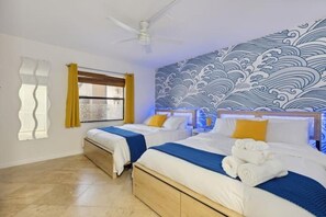 2 bedrooms, desk, iron/ironing board, free WiFi