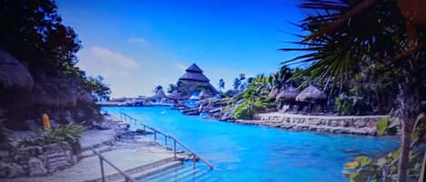 Piscina externa, piscina aquecida