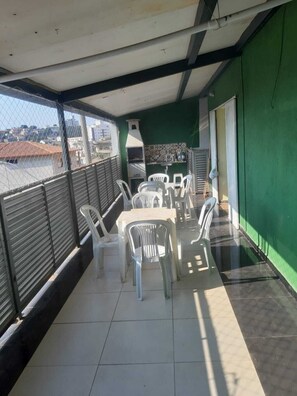 Outdoor dining - Sobradão Simples BH 4 Quartos (Santa Efigênia Belo Horizonte)