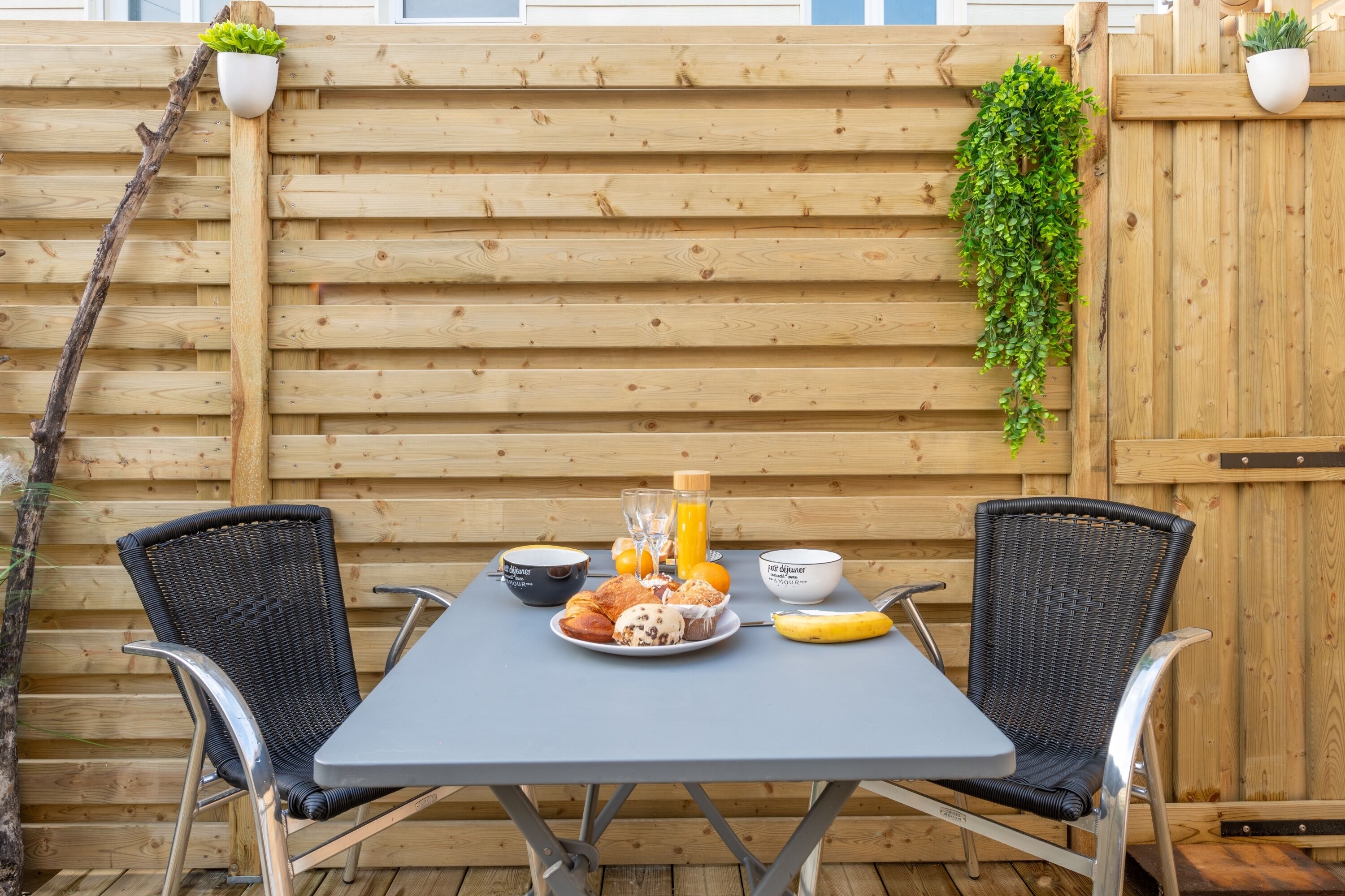 Opções para refeição ao ar livre