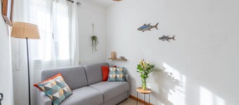 L'Echappée Bleue - Appt pour 3 Vue mer latérale