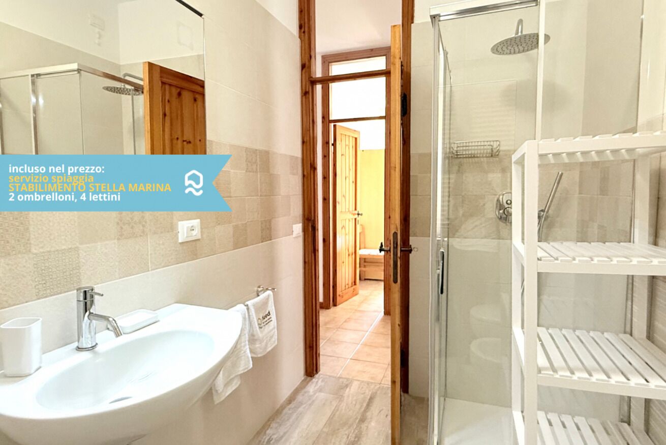 Dusche, Bidet, Handtücher