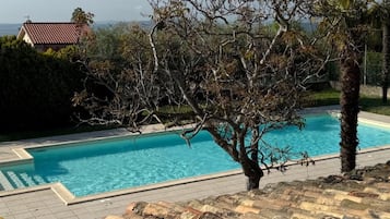 Una piscina riscaldata