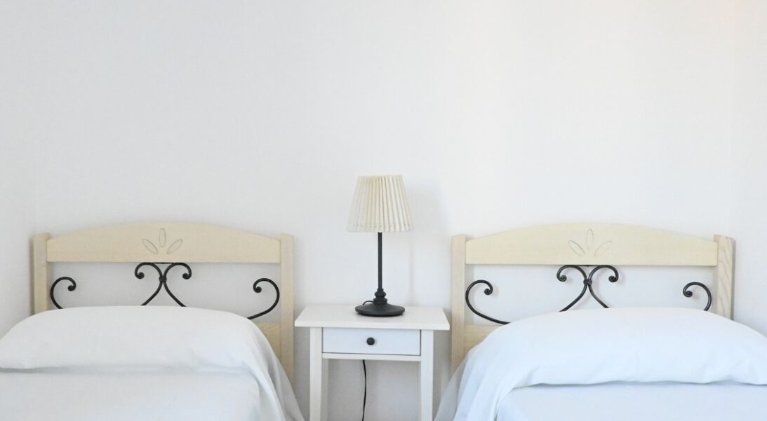 2 slaapkamers, beddengoed