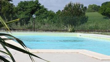 Una piscina riscaldata