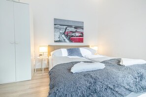 1 室のベッドルーム、WiFi、ベッドシーツ