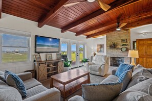 Smart TV - Private Dock, Dog-Friendly Home | Sunset Vista | My Beach Getaways (Pensacola Beach)