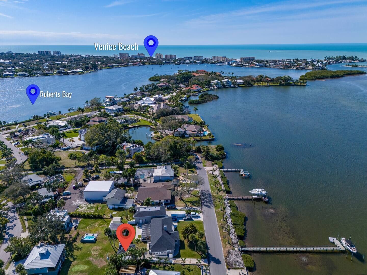 Waterfront Home Walk-To Beach Restaurant & Bar